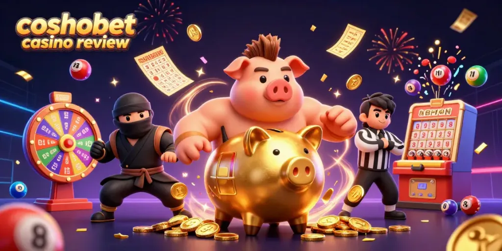 Experience thrilling gameplay today in this vibrant cosmobet casino review featuring a dynamic scene.