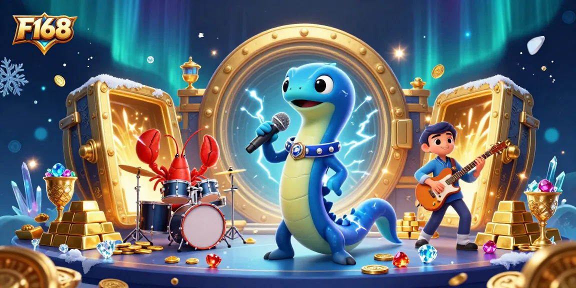 F168 players enjoy thrilling underwater casino experiences with vibrant treasures and exciting gaming elements.